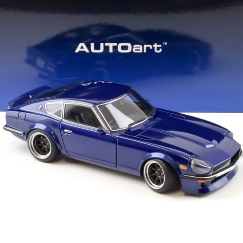 1:18 AUTOart Nissan Fairlady Z (S30) Wangan Midnight "Akuma no Z" dark blue Diecast 77451