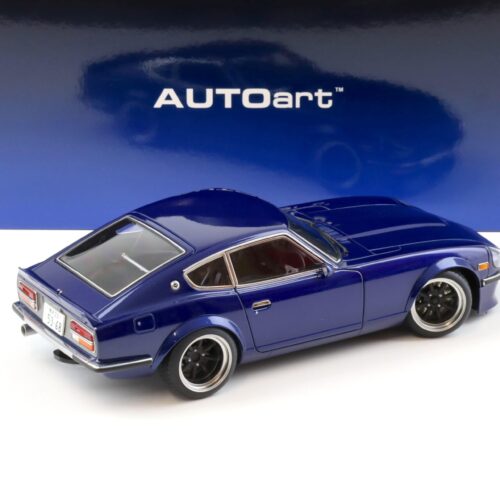1:18 AUTOart Nissan Fairlady Z (S30) Wangan Midnight "Akuma no Z" dark blue Diecast 77451