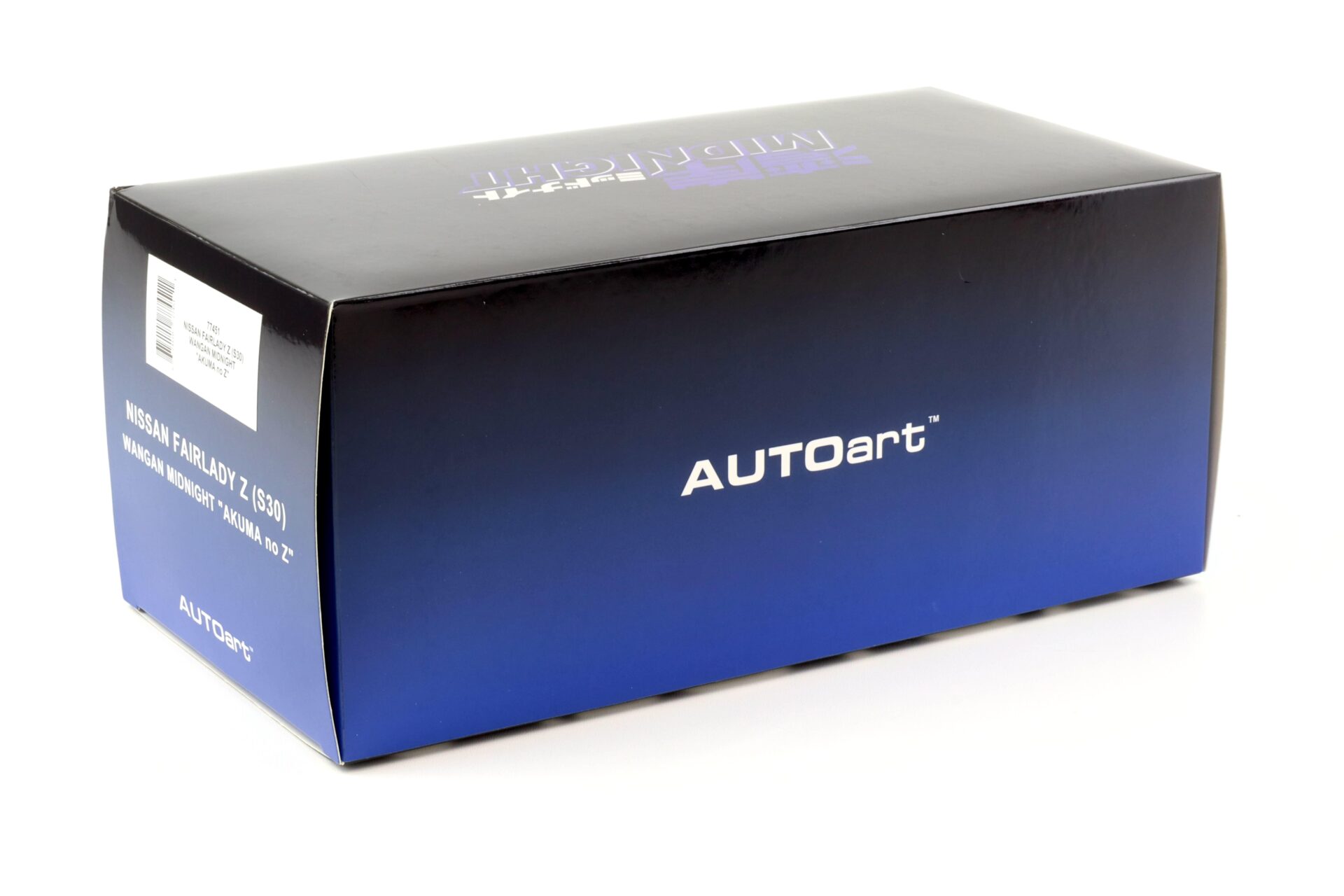 1:18 AUTOart Nissan Fairlady Z (S30) Wangan Midnight "Akuma no Z" dark blue Diecast 77451