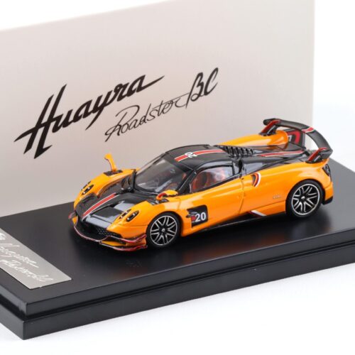 1:64 LCD Models Pagani Huayra BC #20 orange/ Carbon LCD64011-OR