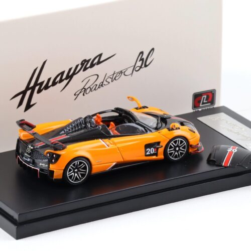 1:64 LCD Models Pagani Huayra BC #20 orange/ Carbon LCD64011-OR