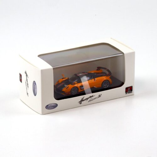 1:64 LCD Models Pagani Huayra BC #20 orange/ Carbon LCD64011-OR