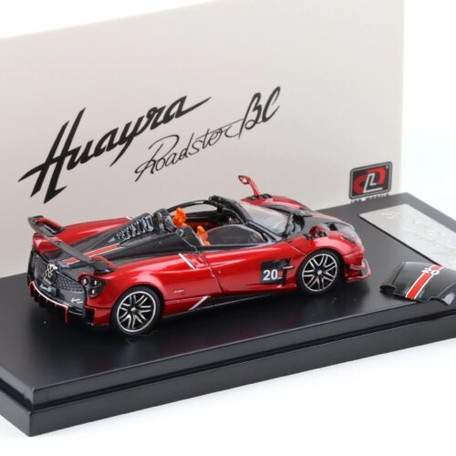 1:64 LCD Models Pagani Huayra BC #20 red metallic/ Carbon LCD64011-RE