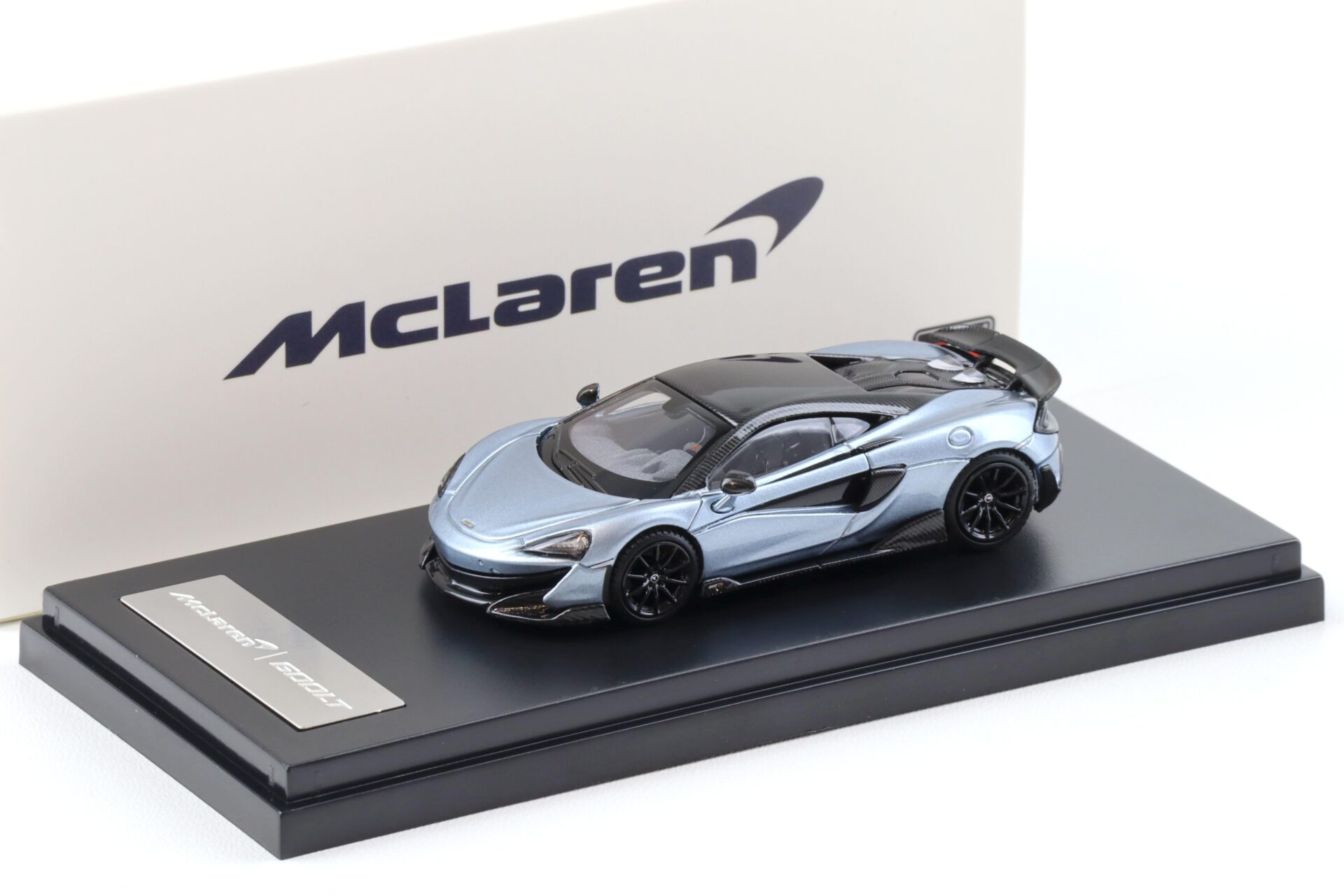 1:64 LCD Models McLaren 600LT Coupe Sky blue metallic/ Carbon LCD64007-SB