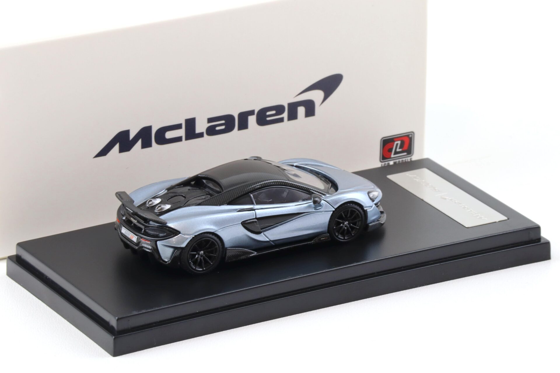 1:64 LCD Models McLaren 600LT Coupe Sky blue metallic/ Carbon LCD64007-SB