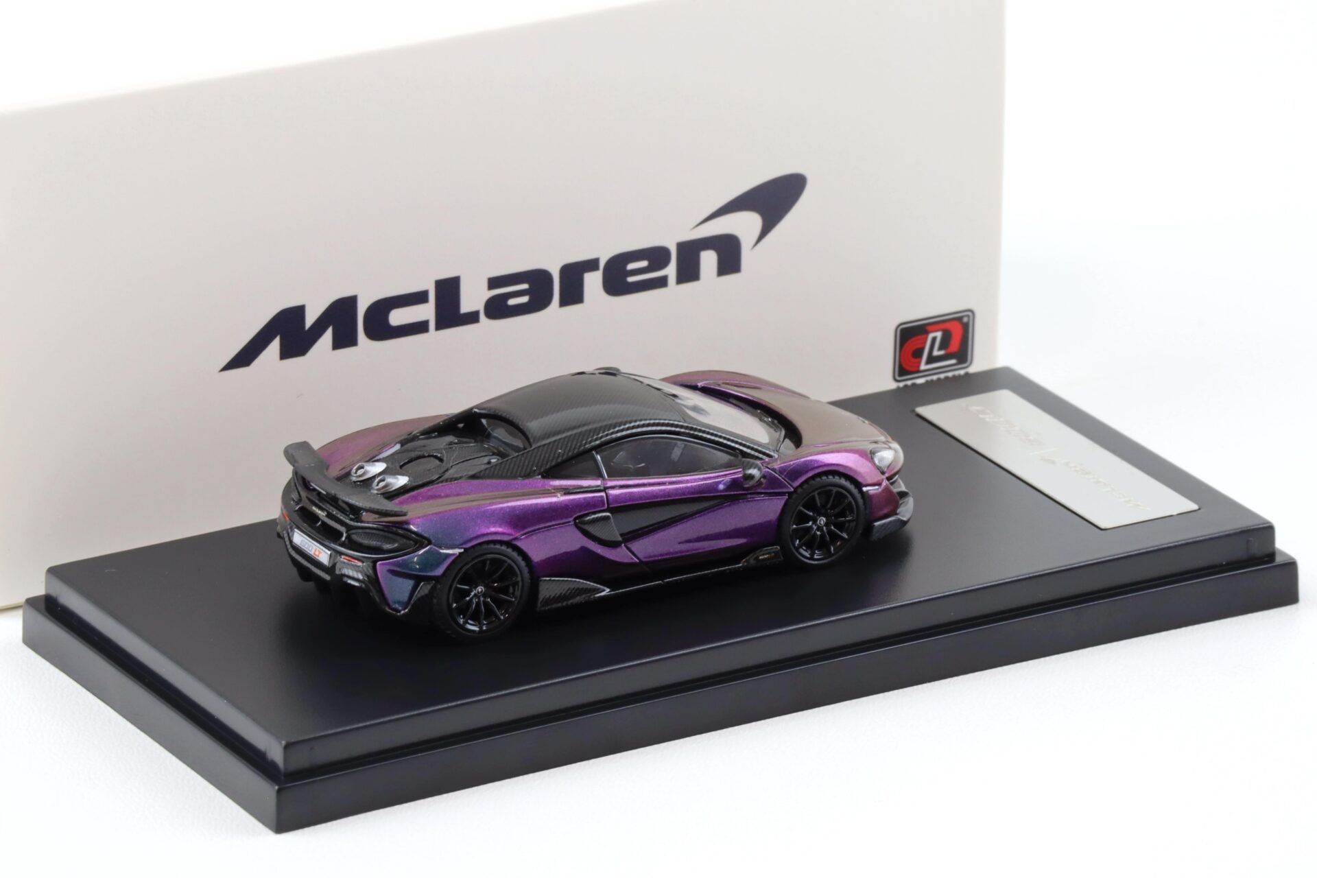 1:64 LCD Models McLaren 600LT Coupe Chameleon/ Carbon LCD64007-CH