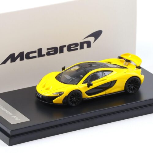1:64 LCD Models McLaren P1 Coupe yellow Carbon LCD64023-YE