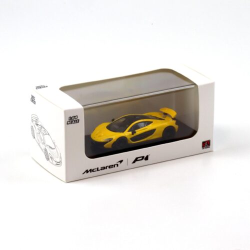 1:64 LCD Models McLaren P1 Coupe yellow Carbon LCD64023-YE