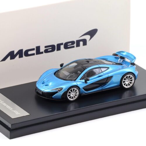 1:64 LCD Models McLaren P1 Coupe blue metallic/ Carbon LCD64023-LB