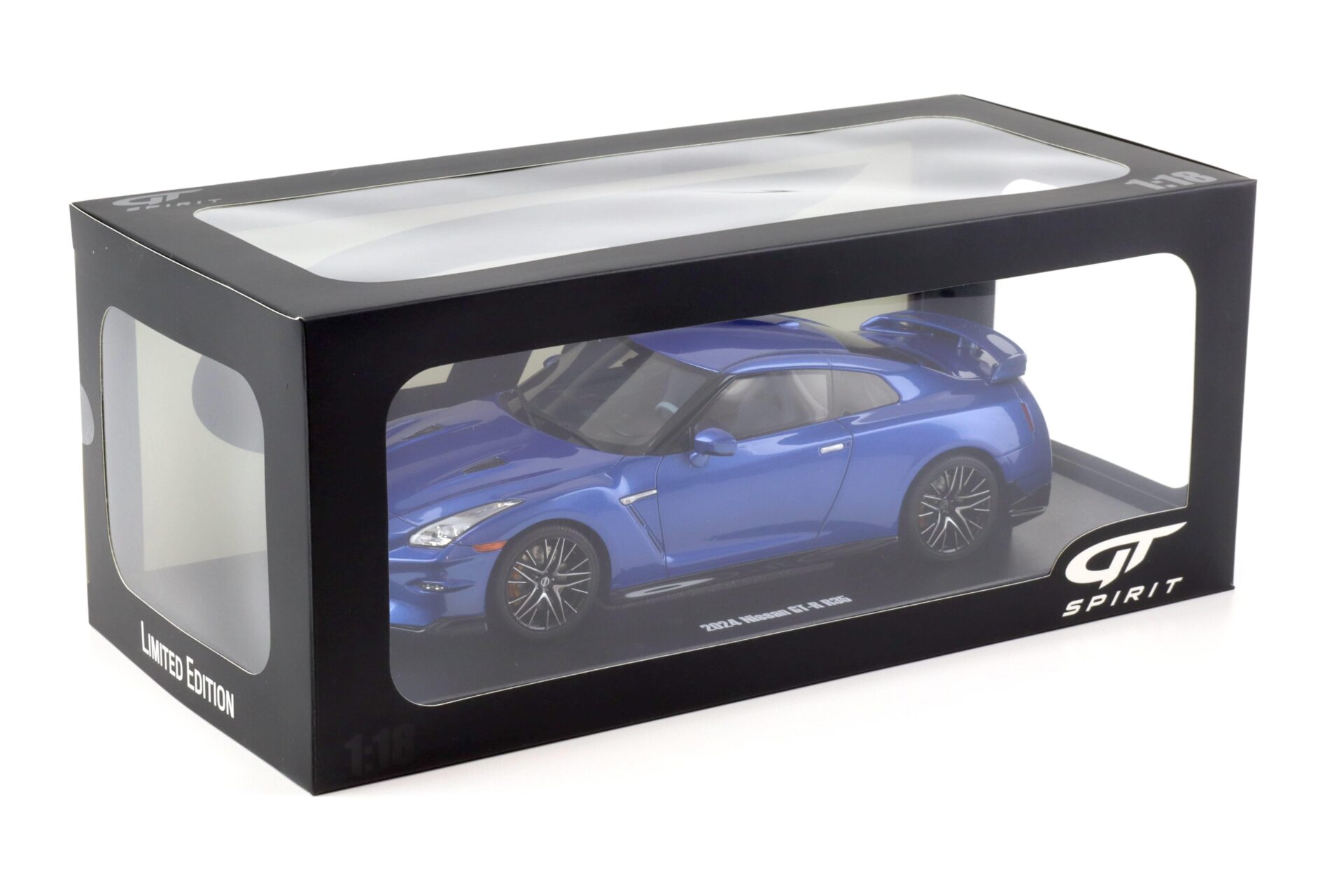 1:18 GT Spirit GT521 Nissan GT-R R35 Skyline Edition Bayside blue metallic 2024