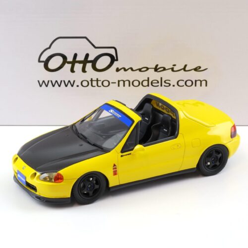 1:18 OTTO mobile OT1154 Honda Civic Del Sol SPOON Version yellow/ Carbon 1996