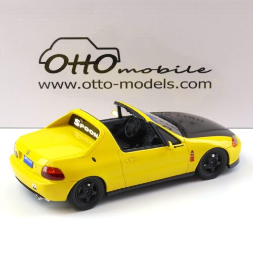 1:18 OTTO mobile OT1154 Honda Civic Del Sol SPOON Version yellow/ Carbon 1996