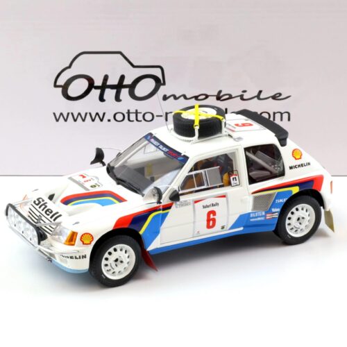 1:18 OTTO mobile OT1161 Peugeot 205 T16 Salonen #6 Rally Safari 1985 white