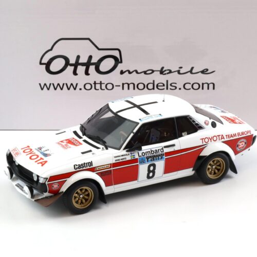 1:18 OTTO mobile OT1044 Toyota Celica RA21 Lombard RAC Rally 1977 white #8