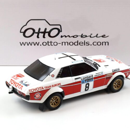 1:18 OTTO mobile OT1044 Toyota Celica RA21 Lombard RAC Rally 1977 white #8