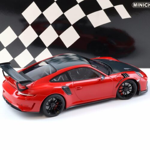 1:18 Minichamps Porsche 911 (991.2) GT3 RS Weissach Package red/ black wheel