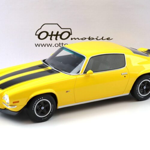 1:12 OTTO mobile G085 Chevrolet Camaro Z28 RS Daytona yellow/ black stripes 1970
