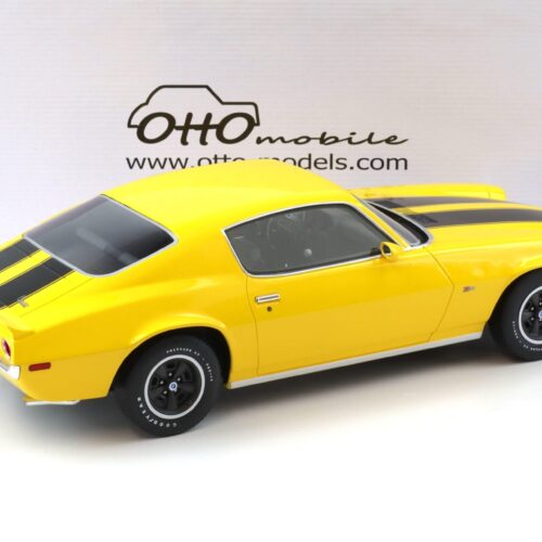 1:12 OTTO mobile G085 Chevrolet Camaro Z28 RS Daytona yellow/ black stripes 1970