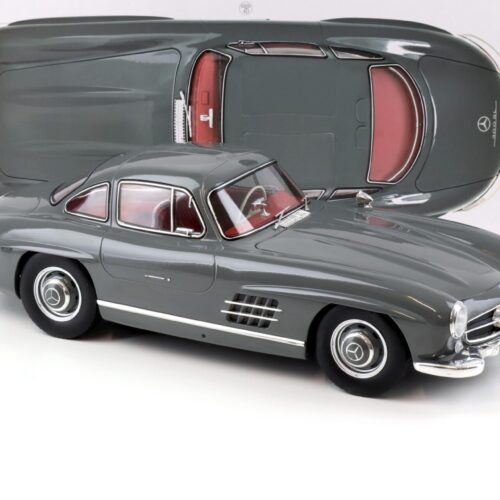 1:12 Norev Mercedes 300SL Gullwing 1954 Graphite grey/ red interior