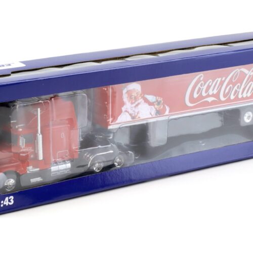 1:43 WERK83 Kenworth T600 Sattelzug COCA COLA Christmas Truck red