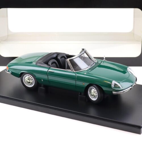 1:18 AUTOart Alfa Romeo 1600 Duetto Spider dark green 70138