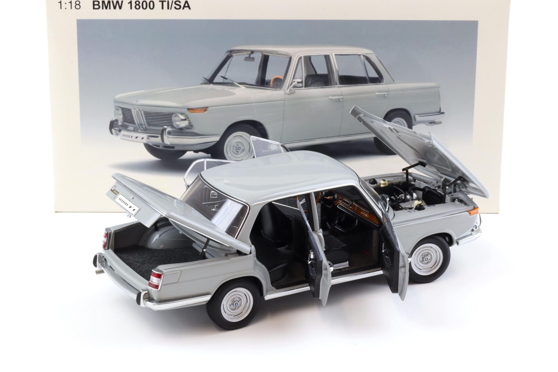 1:18 AUTOart BMW 1800 TI/SA Bristol grey DIECAST 70621