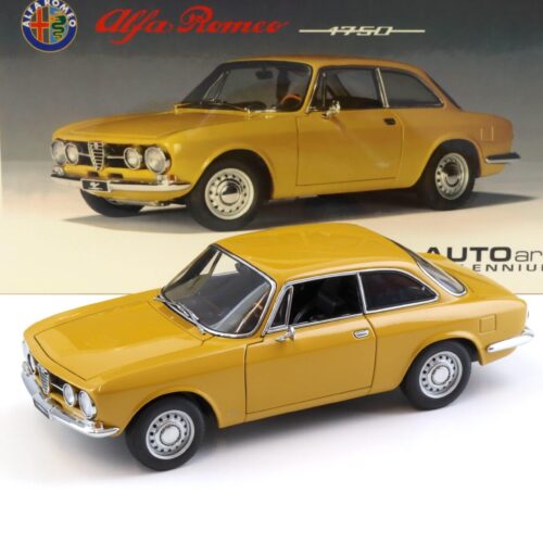 1:18 AUTOart Alfa Romeo 1750 GTV Giallo Ocra LH Drive DIECAST 70103