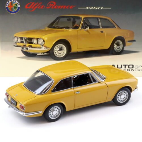 1:18 AUTOart Alfa Romeo 1750 GTV Giallo Ocra LH Drive DIECAST 70103