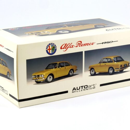 1:18 AUTOart Alfa Romeo 1750 GTV Giallo Ocra LH Drive DIECAST 70103