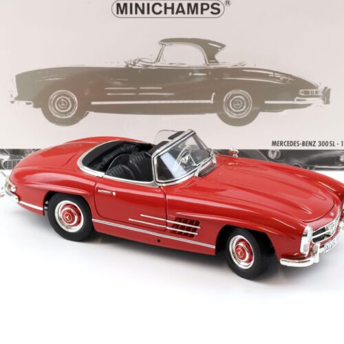1:18 Minichamps Mercedes 300SL Roadster (W198 II) red with Hardtop 1957