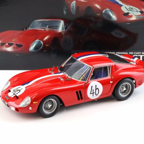 1:18 Kyosho Hi-End Ferrari 250 GTO 1963 Nürburgring 1000km #46 Noblet/ Guichet