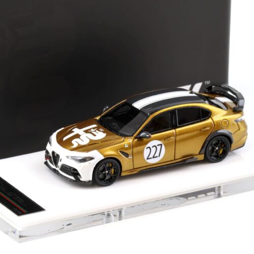 1:64 Motorhelix Alfa Romeo Giulia GTAm Ocra GT gold MH64009OG