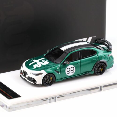 1:64 Motorhelix Alfa Romeo Giulia GTAm Montreal green/ Livery MH64009GT