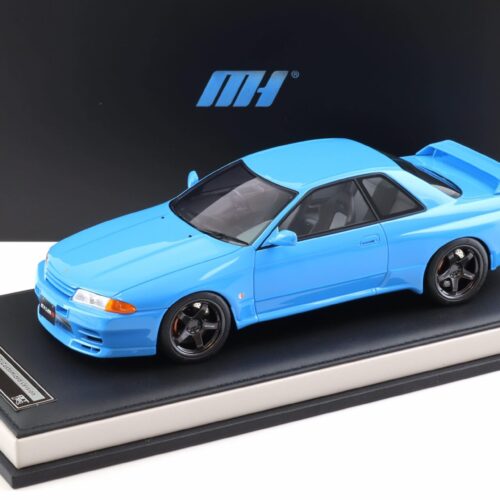 1:18 Motorhelix Resin Nissan Skyline GT-R (R32) Customized Version Cyan blue MH029CB