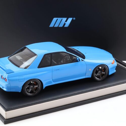 1:18 Motorhelix Resin Nissan Skyline GT-R (R32) Customized Version Cyan blue MH029CB