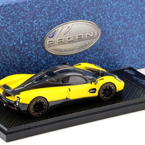 1:43 BBR Pagani Utopia Giallo Ginevra yellow/ Carbon - Limited 100 pcs