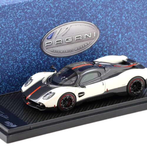 1:43 BBR Pagani Utopia Bianco Benny white/ Carbon - Limited 100 pcs