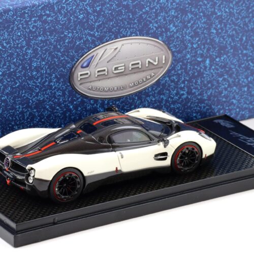 1:43 BBR Pagani Utopia Bianco Benny white/ Carbon - Limited 100 pcs