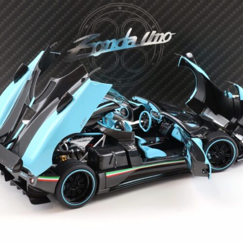 1:18 Almost Real Pagani Zonda Uno light blue/ Carbon 850630001