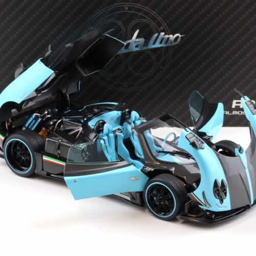 1:18 Almost Real Pagani Zonda Uno light blue/ Carbon 850630001