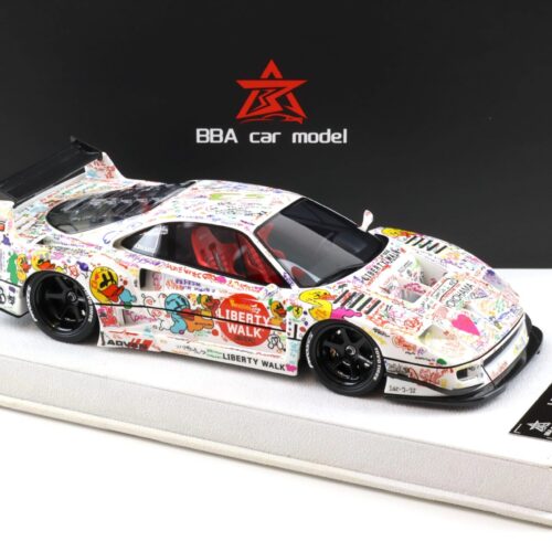 1:18 BBA Model Ferrari F40 LB Works LBWK Livery white with display - Limited 40 pcs.