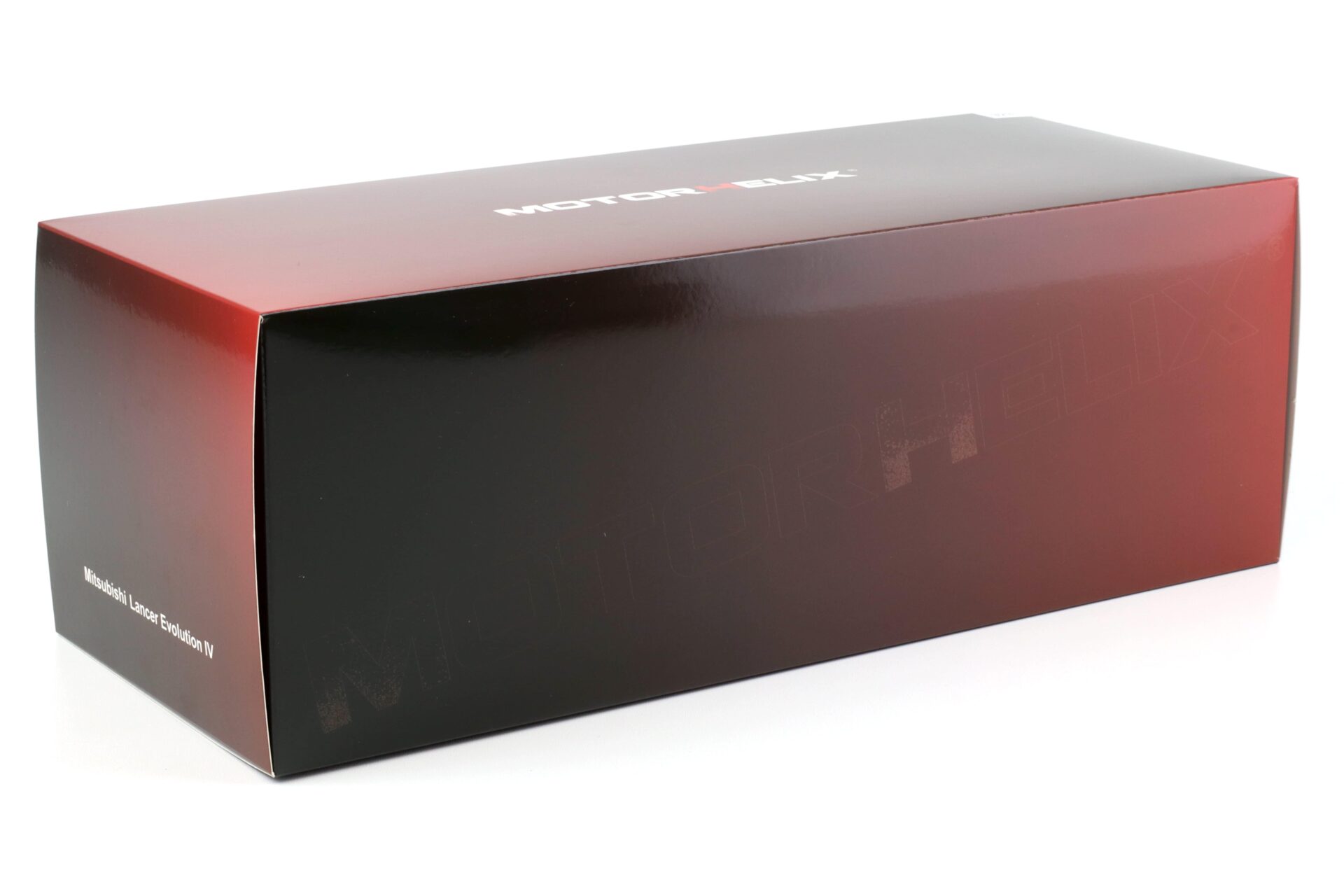 1:18 Motorhelix Mitsubishi Lancer EVO 4 IV Steel silver 1999 with engine M84001