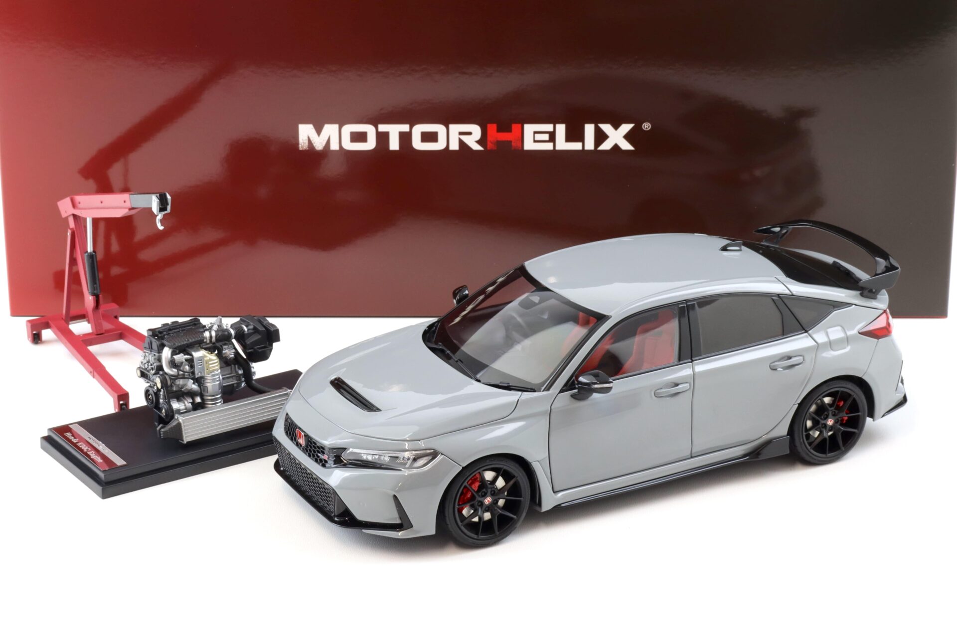 1:18 Motorhelix Honda Civic Type R (FL5) Sonic grey pearl 2022 M85305