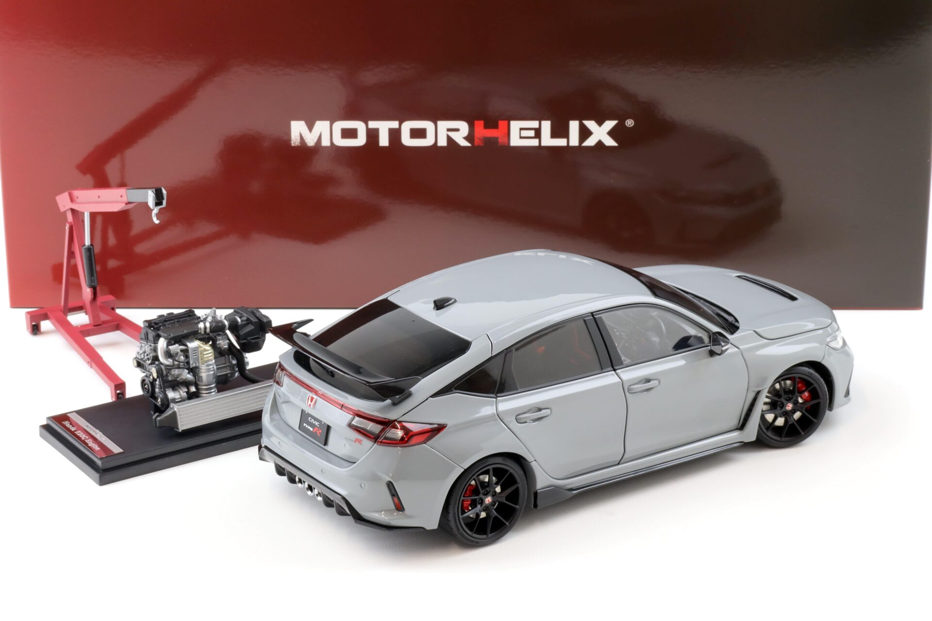 1:18 Motorhelix Honda Civic Type R (FL5) Sonic grey pearl 2022 M85305