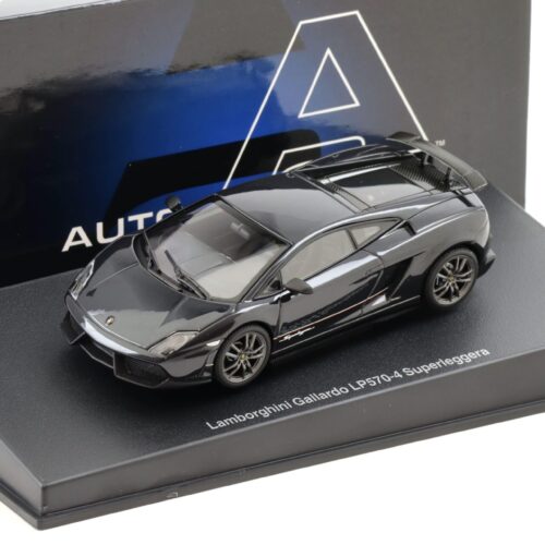 1:43 AUTOart Lamborghini Gallardo LP570-4 Superleggera Nero Noctis black 54642