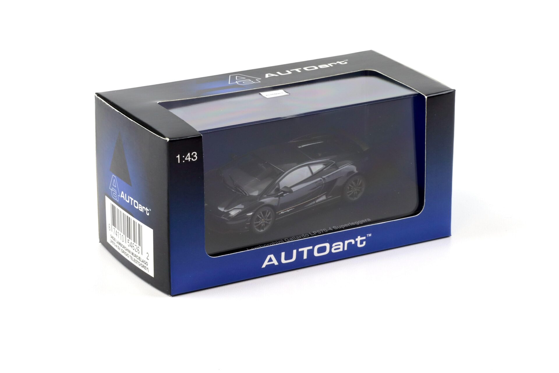 1:43 AUTOart Lamborghini Gallardo LP570-4 Superleggera Nero Noctis black 54642