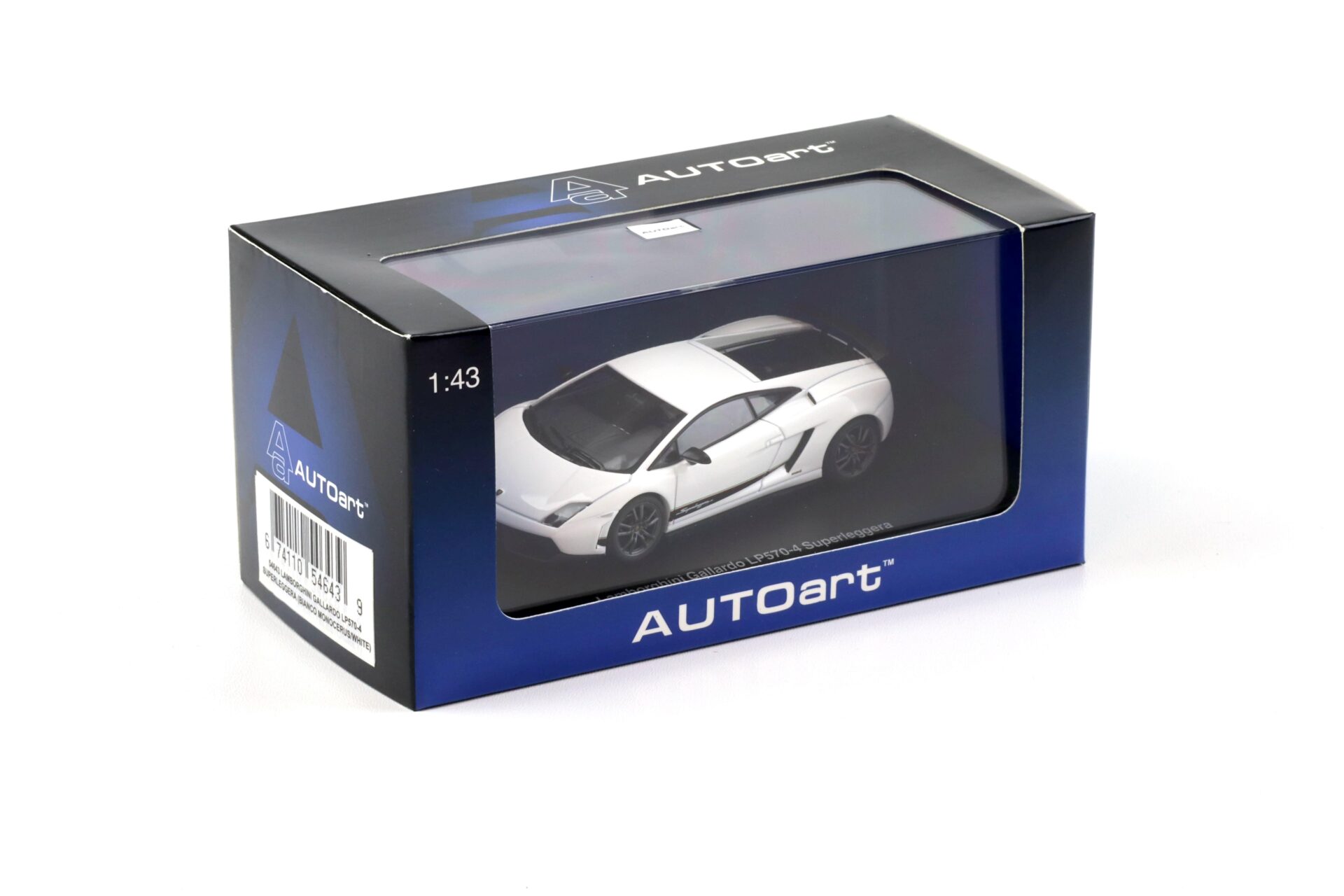 1:43 AUTOart Lamborghini Gallardo LP570-4 Superleggera Bianco Monocerus 54643