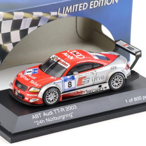 1:43 Schuco ABT Audi TT-R 24h Nürburgring 2003 S-Line #8 Nissen / ABT