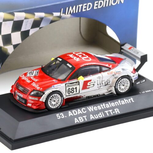 1:43 Schuco ABT Audi TT-R 53.ADAC Westfalenfahrt S-Line #681 Wendlinger