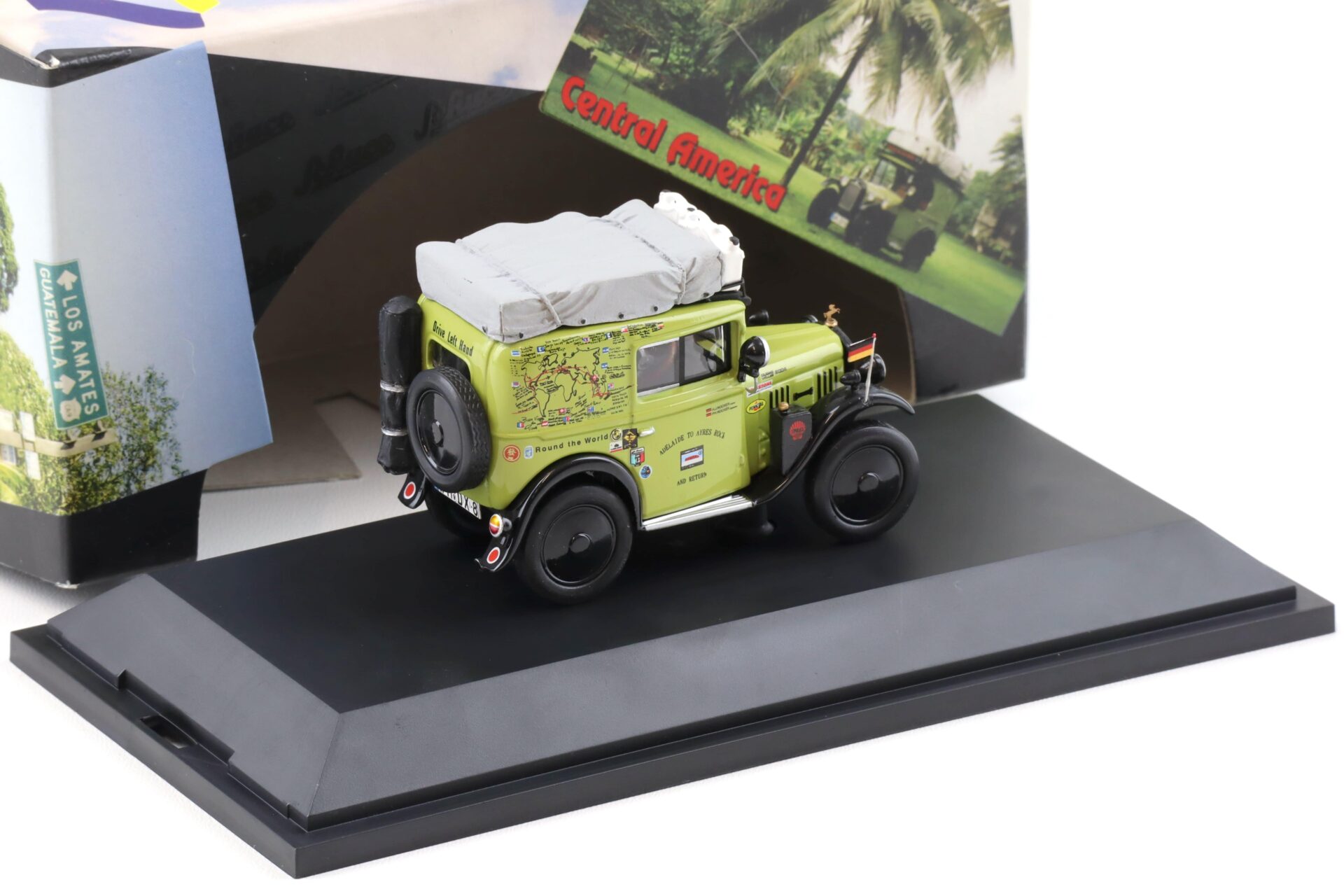 1:43 Schuco BMW Dixi Round the World Edition green/ black